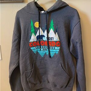 Custom Made, Colorado Crossroads Volleyball Tournament Sweatshirt Size Medium